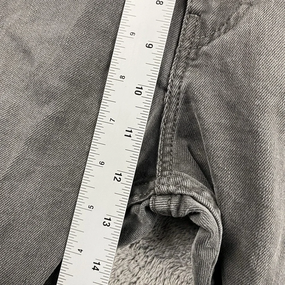 Levis 510‎ Skinny Jeans Mens 38x30 Dark Gray Mid Rise Denim